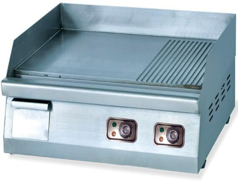 GATTO Electric 600mm Griller (2/3 Flat, 1/3 Ribbed)